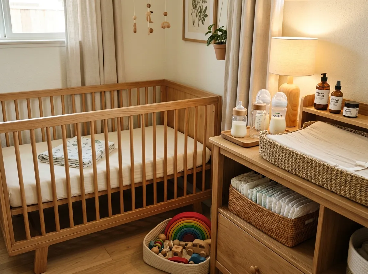 The Honest Company baby and cleaning products spread out for review and ingredient analysis